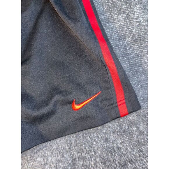 Nike Athletic Shorts Mens Large Black Dri Fit Pockets Elastic Waist‎ Drawstring - Picture 3 of 9